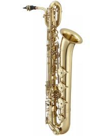 Antigua BS3220LQ-AH Baritonsaxophon Messing poliert inkl. ABS-Koffer mit Rollen