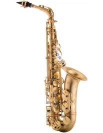 Antigua AS4348CU-CR-GH Altsaxophon Messing unlackiert inkl. Canvas Form Case