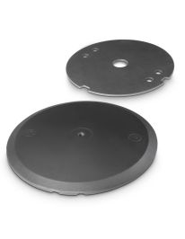 Gravity WB 123 SET 1 B - Tellerfuß mit Gewichtsscheibe für M20-Stativstangen
