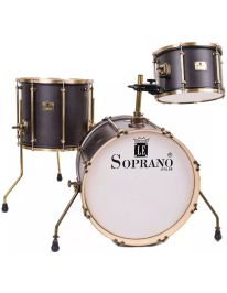 Soprano New Vintage Class Jazz Drumset Satin Black