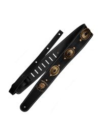 Richter Gitarrengurt - Motörhead Concho Strap Black / Old Brass
