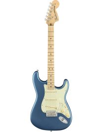 Fender American Performer Strat E-Gitarre inkl. Gigbag MN Satin Lake Placid Blue