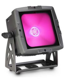 Cameo FLAT PRO FLOOD IP65 TRI Outdoor Fluter mit 60W Tri-Color COB-LED in schwarzem Gehäuse