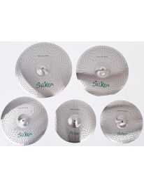 Silken Quiet Chrome Shine Cymbal Set - 14/16/18/20