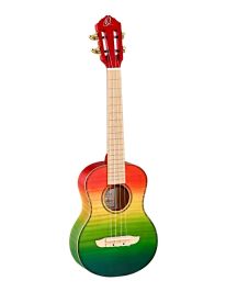 Ortega RUPR-TRI Prism Series Tenor Ukulele inkl. GigBag Tri Color Fade