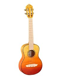 Ortega RUPR-TQB Prism Series Tenor Ukulele inkl. GigBag Tequila Sunburst Fade