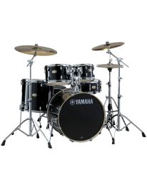 Yamaha Stage Custom Birch Drumset SBP2F5 Raven Black inkl. HW780 Hardware Set