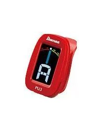 Ibanez PU3-RD Clip Auto Chromatic Tuner Red