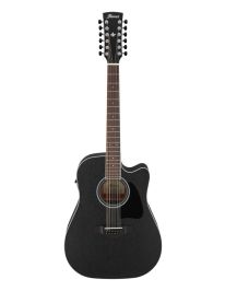 Ibanez AW8412CE-WK Westerngitarre  Elektronik 12-Saiter Weathered Black