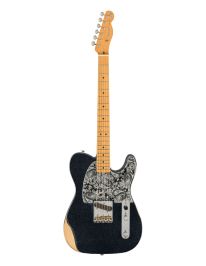 Fender Brad Paisley Esquire MN E-Gitarre inkl. GigBag Black Sparkle