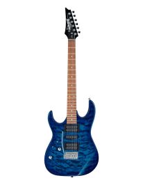 Ibanez GRX70QAL-TBB Gio Series E-Gitarre Lefthand Transparent Blue Burst