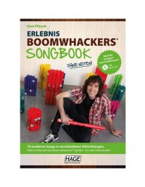 Hage Erlebnis Boomwhackers® Songbook ohne Noten Inkl. Online-Audio ; Uwe Pfauch
