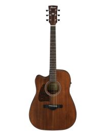 Ibanez AW54LCE-OPN Artwood Series Dreadnought Westerngitarre Lefthand mit Elektronik Open Pore Natural 