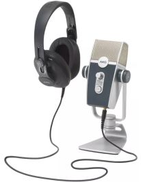 AKG Podcaster Essentials Lyra USB Microphone & K371 Headphone