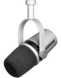Shure MV7-S Podcast Mikrofon Silber