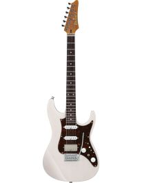 Ibanez AZ2204N-AWD Prestige E-Gitarre inkl. Koffer Antique White Blonde