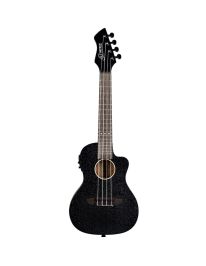 Ortega RUHZ-CE-SBK Horizon Series Konzert Ukulele Satin Black