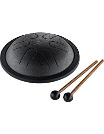 Meinl Sonic Energy MSTD1BK Mini Steel Tongue Drum Black C-Major 6"