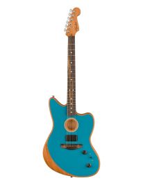 Fender American Acoustasonic Jazzmaster E-Gitarre inkl. GigBag Ocean Turquoise