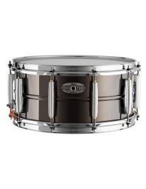 Pearl Sensitone Heritage Snare Drum Brass 14x6,5" Black Chrome Finish