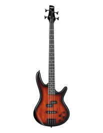Ibanez GSR200SM-CNB Gio Series 4-Saiter E-Bass Spalted Maple Top Charcoal Brown Burst