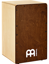 Meinl Percussion SC100AB Snarecraft Cajon Baltic Birch Body Almond Birch Frontplate