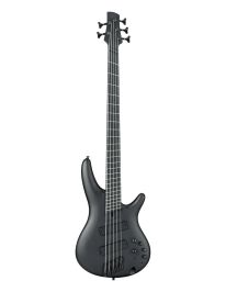 Ibanez SRMS625EX-BKF Iron Label 5-Saiter Multiscale E-Bass Black Flat