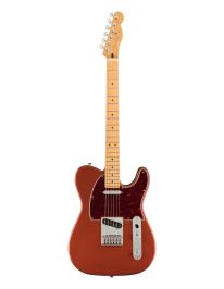 Fender Player Plus Telecaster E-Gitarre inkl. GigBag Aged Candy Apple Red