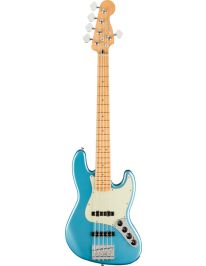 Fender Player Plus Active Jazz 5-Saiter E-Bass V inkl. GigBag Opal Spark
