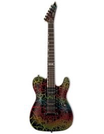 ESP Ltd ´87 Series Eclipse NT E-Gitarre Rainbow Crackle