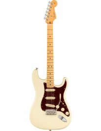 Fender American Professional II Stratocaster MN E-Gitarre inkl. Koffer Olympic White