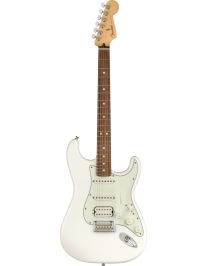 Fender Player Stratocaster HSS E-Gitarre PF Polar White