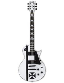 ESP LTD Iron Cross SW James Hetfield Signature E-Gitarre Inkl. Koffer Snow White