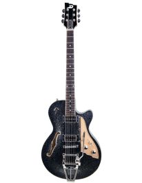 Duesenberg Starplayer TV Semihollow E-Gitarre inkl. Koffer Black Sparkle