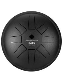 Sela Melody Tongue Drum 6" C Major Black SE 360