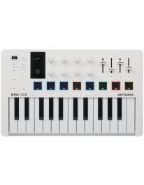 Arturia MiniLab3  MIDI-Controller Weiß