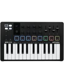 Arturia MiniLab3  MIDI-Controller Schwarz