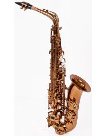 Antigua AS6200AM-GH Altsaxophon ProOne Amber Finish Lackiert im Ponzol Design inkl. Canvas Form Case