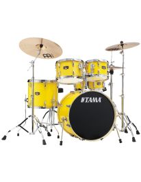 Tama IP50H6W-ELY Imperialstar Drumset Electric Yellow inkl. MEINL HCS Bronze Cymbal Set