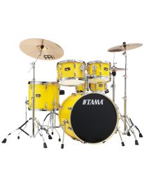 Tama IP50H6W-ELY Imperialstar Drumset Electric Yellow inkl. MEINL HCS Bronze Cymbal Set