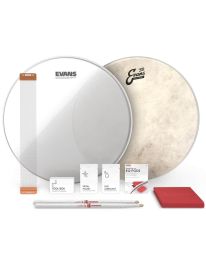 Evans Snare Tune Up Kit 14" Calftone ESTUK-14C7-1