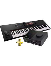 Native Instruments Komplete Kontrol S61 MK2 + Audio 2 Interface Bundle