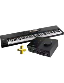 Native Instruments Komplete Kontrol S88 MK2 + Audio 2 Interface Bundle