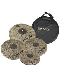 Istanbul Mehmet IMC Bronze Cymbal Set Dark IMCD-4 14/18/20/22