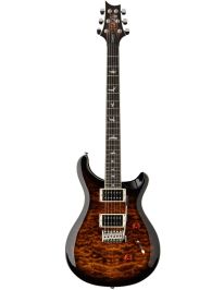 PRS SE Custom 24 Quilt Black Gold Sunburst