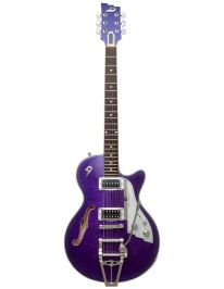 Duesenberg Starplayer TV Galaxy Burst Purple Metallic 