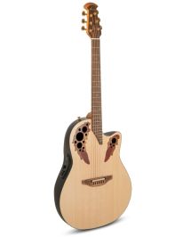 Ovation Pro Series Elite USA E-Akustikgitarre Natur