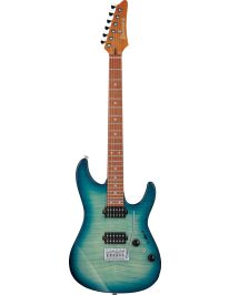 Ibanez AZ22S1F-TXB E-Gitarre Transparent Turquoise Burst