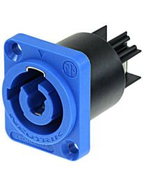 Neutrik Powercon Einbaubuchse Blau NAC3MPA