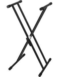 Max Keyboardständer KS3 Doppelstrebe, Schwarz